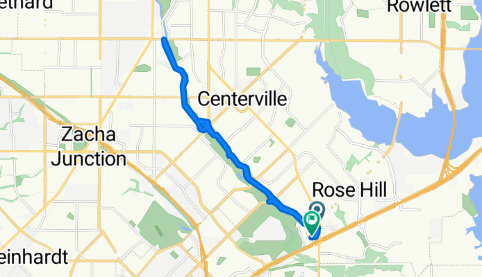 Broadway Boulevard 5949, Garland to West Interstate 30 525, Garland