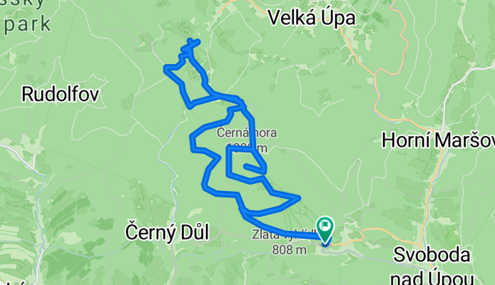 Janske Lazne, dzien 2 Cerna Hora