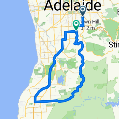 Coromandel Valley and Sthern bikeway