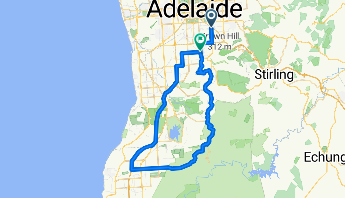 Coromandel Valley and Sthern bikeway