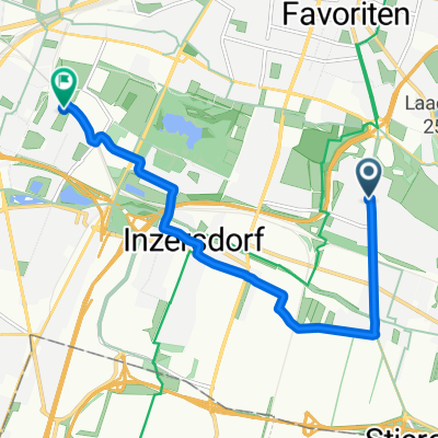 Alaudagasse, Wien nach Oehlenschlägergasse 14, Wien