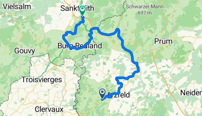 3. Etappe - Irrhausen - St. Vith (Belgien) - 63km