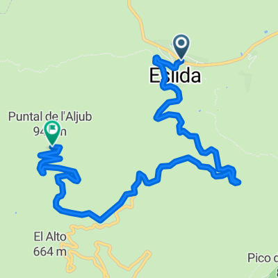 ESLIDA - PUNTAL de L´ALJUB, por Eslida