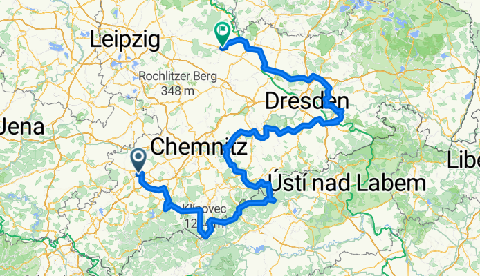 Zwickau - Erzgebirge - Elbtal - Oschatz