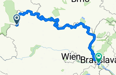 Route in der Bikemap App öffnen