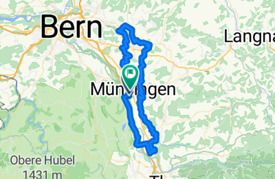 Route in der Bikemap App öffnen