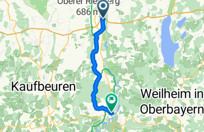 Route in der Bikemap App öffnen