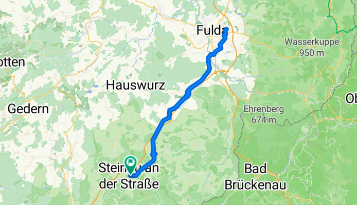 Schlüchtern - Petersberg (zum Rhön-Cup)