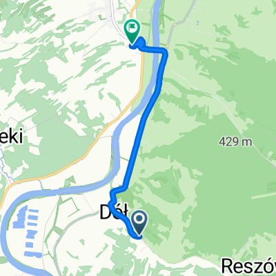 47A, Dąbrówka Starzeńska do Karolówka 8, Dynów