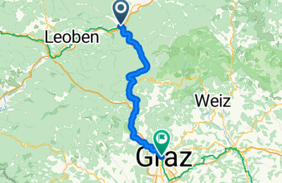Route in der Bikemap App öffnen