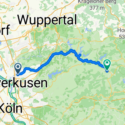 Opladen nach Marienheide