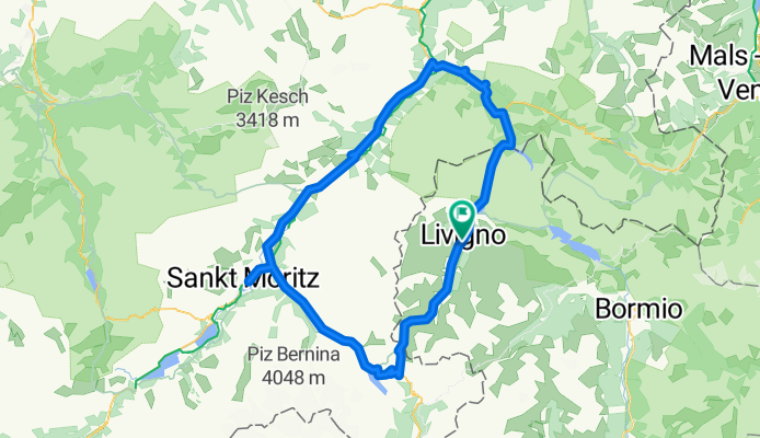 Livigno - St.Moritz - Zernez - Livigno