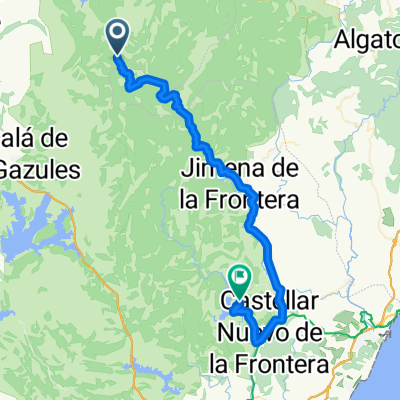 PTO. GALIS-JIMENA-CASTELLAR-CASTILLO CASTELLAR - 58,4 km