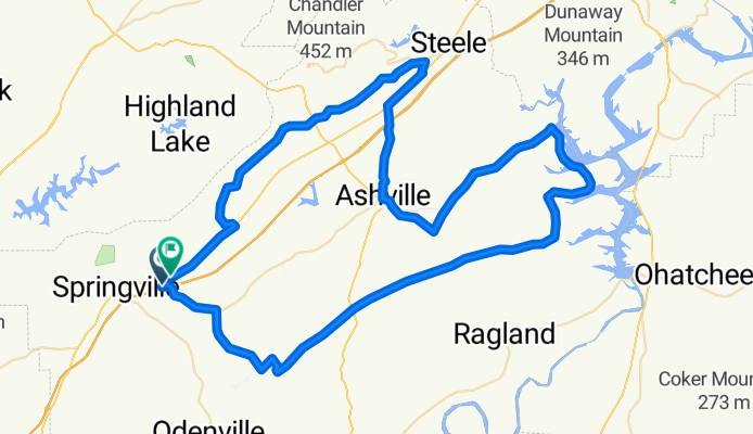 100K Springville, Greensport, Ashville