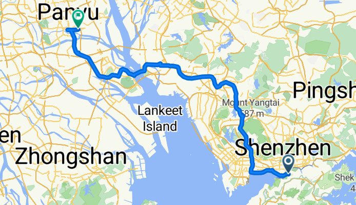 深圳福田口岸 - 廣州番禺市僑 CLONED FROM ROUTE 395306