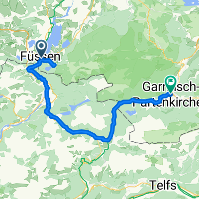 Füssen - Garmisch (inkl. Hohenschwangau)