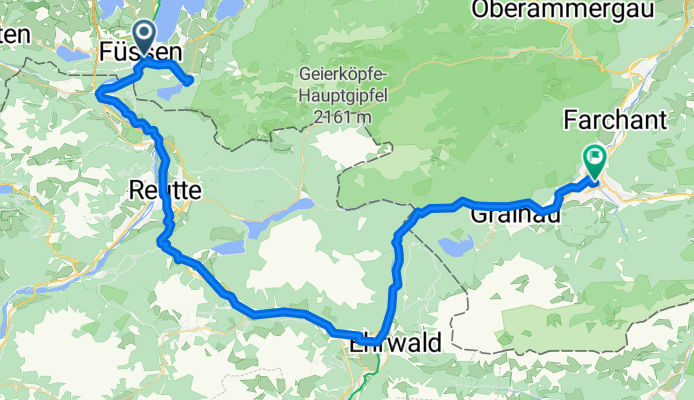 Füssen - Garmisch (inkl. Hohenschwangau)