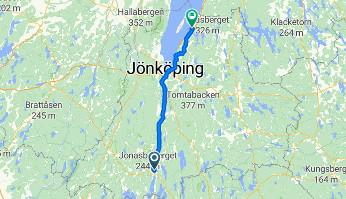 04 Tag: Värnamo - Gränna (Vätternsee)