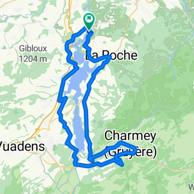 Lac Gruyere + Montsalvens