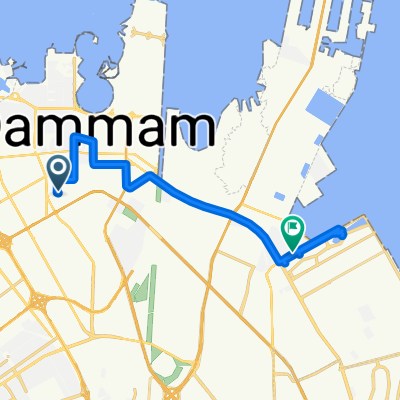 11ب 6984, الدمام to King Saud Bin Abdulaziz Road 6361, Dammam