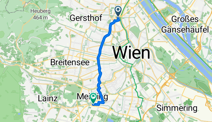 Spittelau - Wienerberg