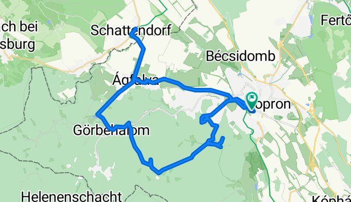 Sopron vasútállomás➡️ Károly kilátó ➡️Kőhalmy vadászati múzeum➡️ Boszorkány meseösvény➡️Görbehalom➡️Ágfalva➡️Sopron vasútállomás 🚵😊✌️❤️
