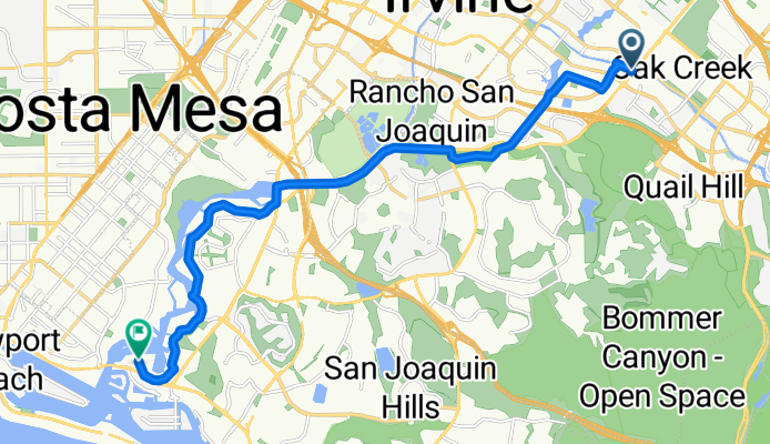 San Diego Creek Trail, Irvine