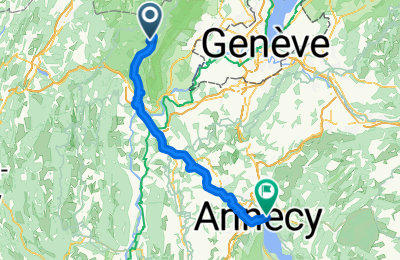 Route in der Bikemap App öffnen