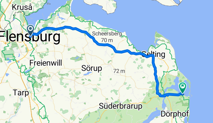 1Da_Flensburg to Kappeln_hitra