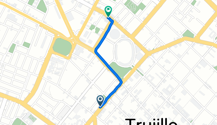De Avenida España 553, Trujillo a Avenida Manuel Vera Enriquez 471, Trujillo