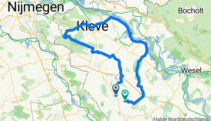 Kevelaer, TĂĽschenwald, Kleve, Rhein, Labbeck