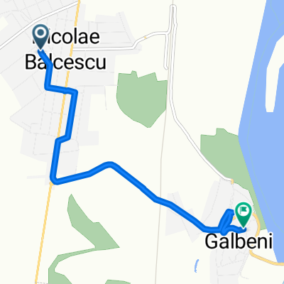 Route to Știucii 13, Galbeni