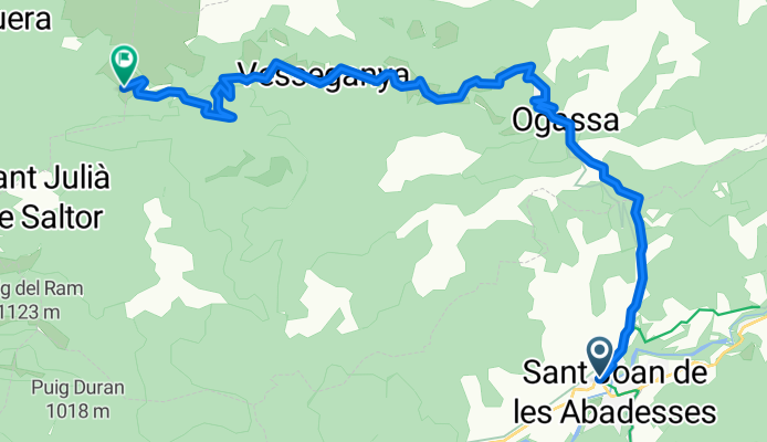 COLL de JOU, por Sant Joan de Les Abadeses