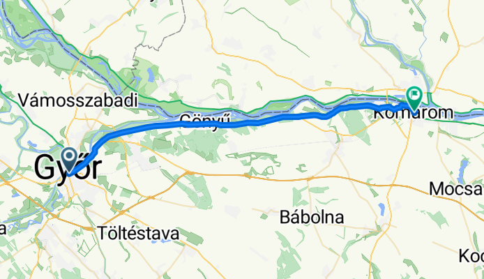 Győr-Gönyü-Komárom