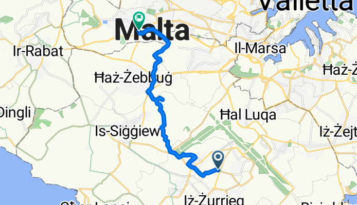 Triq Ħal Kirkop, Mqabba to Triq Ħaż-Żebbuġ, Attard