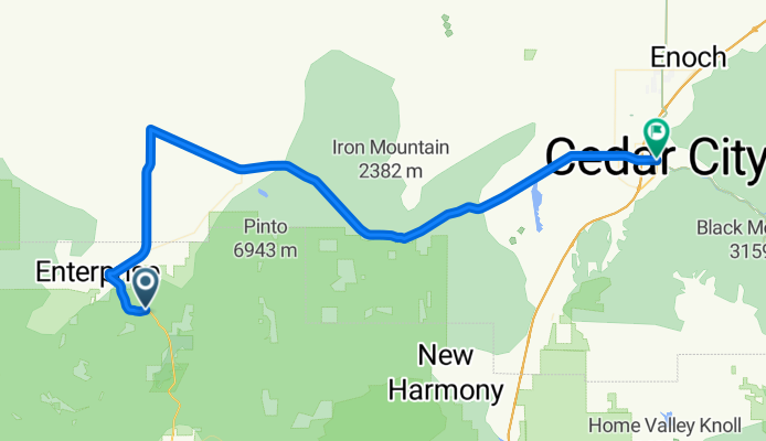 Gum Hill, UT - Cedar City, UT