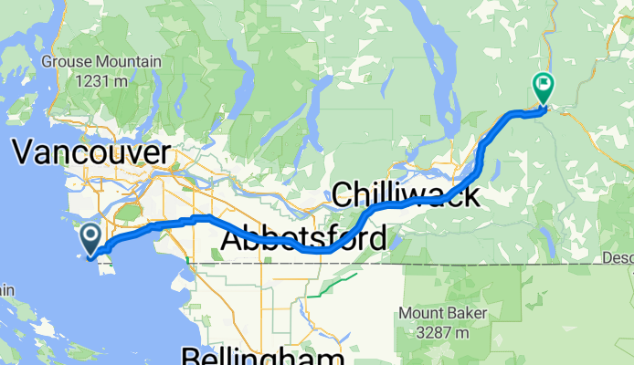 Tsawwassen to Hope 1