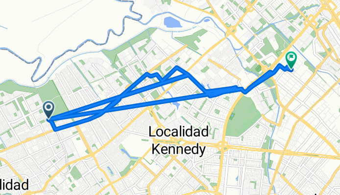 Calle 49 Sur 9123, Bogotá to Calle 19A 69b 47, Bogotá