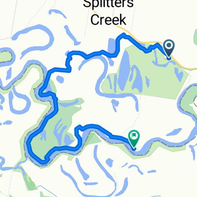 Splitters Creek to Splitters Creek