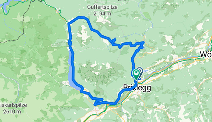 Route to Am Bergl 53, 6233 Kramsach