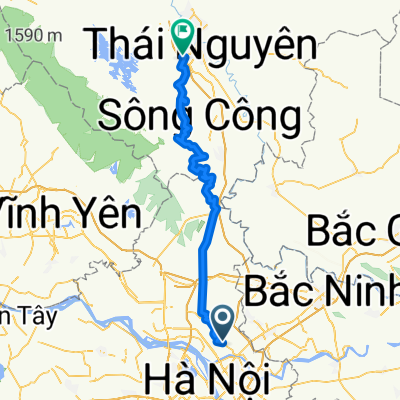 Hanoi-SongCong-ThaiNguyen