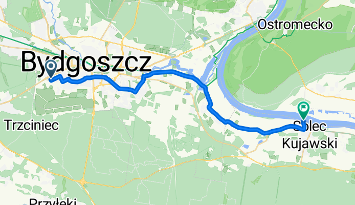 Ikara 14, Bydgoszcz do Żeglarska, Solec Kujawski