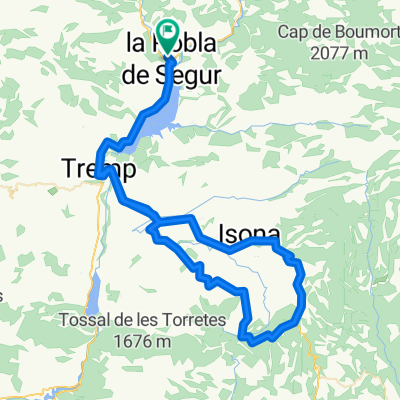 Vuelta Alt de Comiols por San Salvador Toló