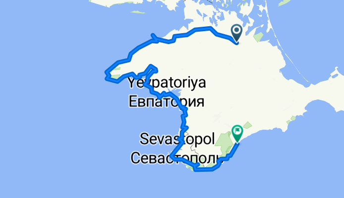 [01.05 - 09.05.2012] Джанкой - Черноморское - Евпатория - Севастополь - Алупка - Ялта - Алушта