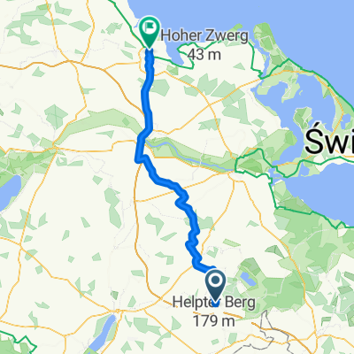 Schönbeck nach Neuenkirchen (bei Greifswald)