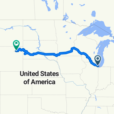Chicago to Gillette: Madison, Sioux Falls, Badlands, Mt Rushmore &amp; Crazy Horse, Devil’s Tower, Gillette