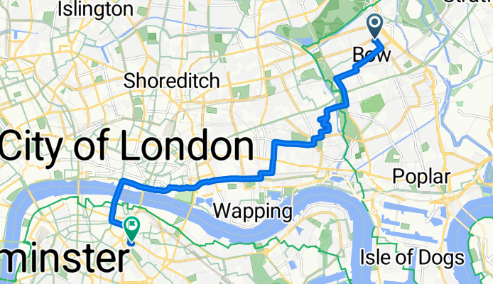 85 Parnell Road, London to 31 Empire Square East, Empire Sq, London