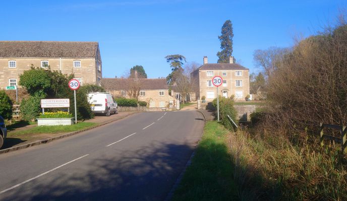Photo 1 of the Bikemap route "Orton Centre Elton Fotheringhay Tansor Cotterstock Glapthorn Benefield Brigstock Oundle Ashton Polebrook Lutton Haddon"
