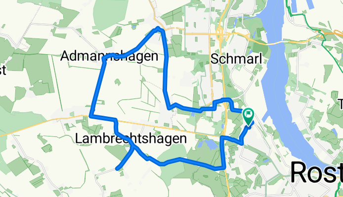 An der Jägerbäk 2C, Rostock nach An der Jägerbäk 2C, Rostock