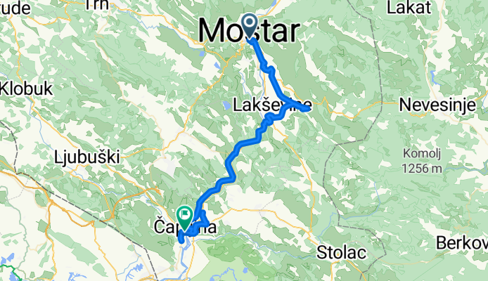 Cirinom prugom - Mostar Pocitelj